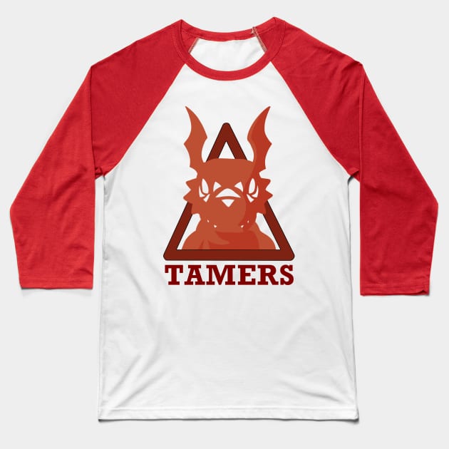 Guilmon Tamers Baseball T-Shirt by MEArtworks